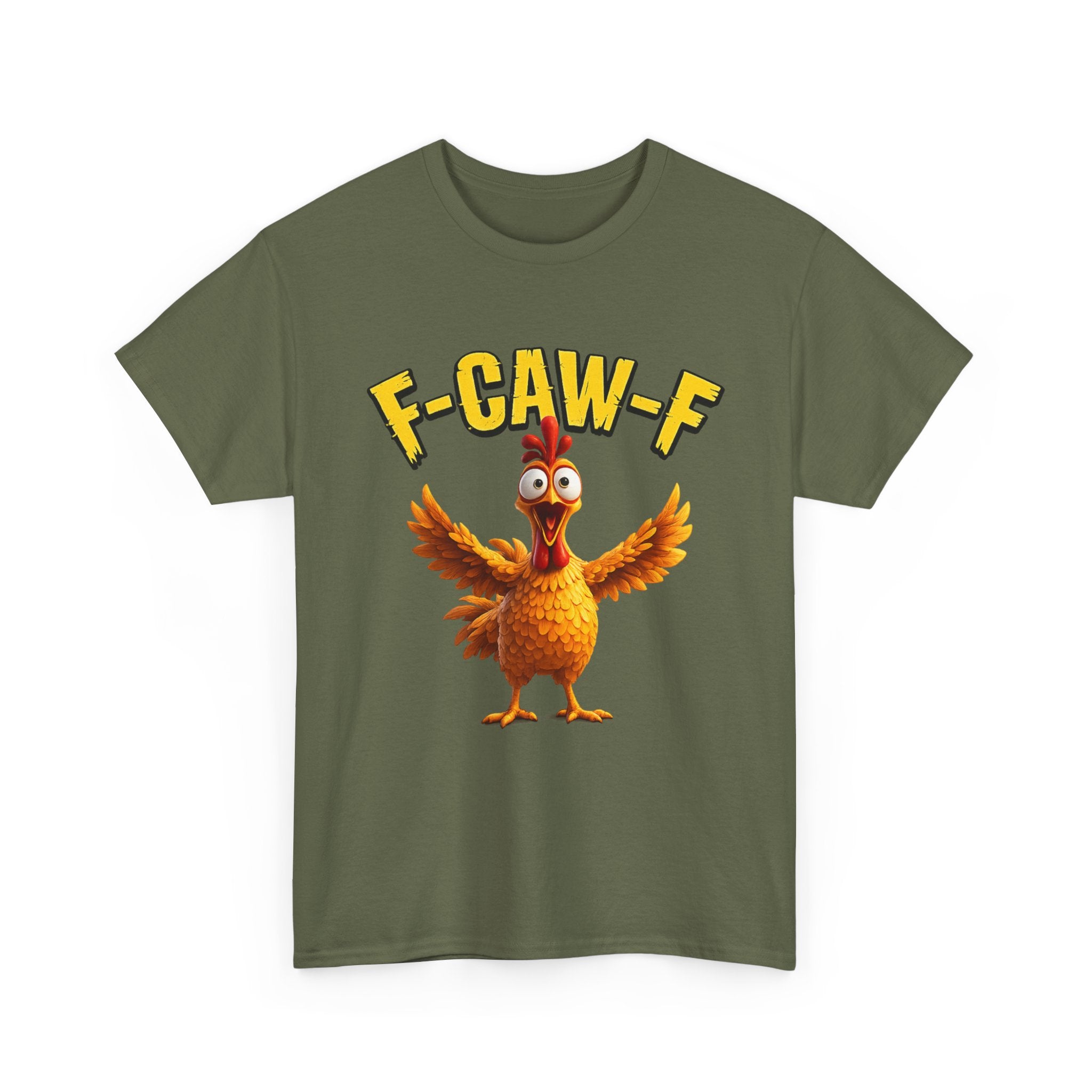 Chicken Tee — F-CAW-F Funny Chicken Graphic T-Shirt