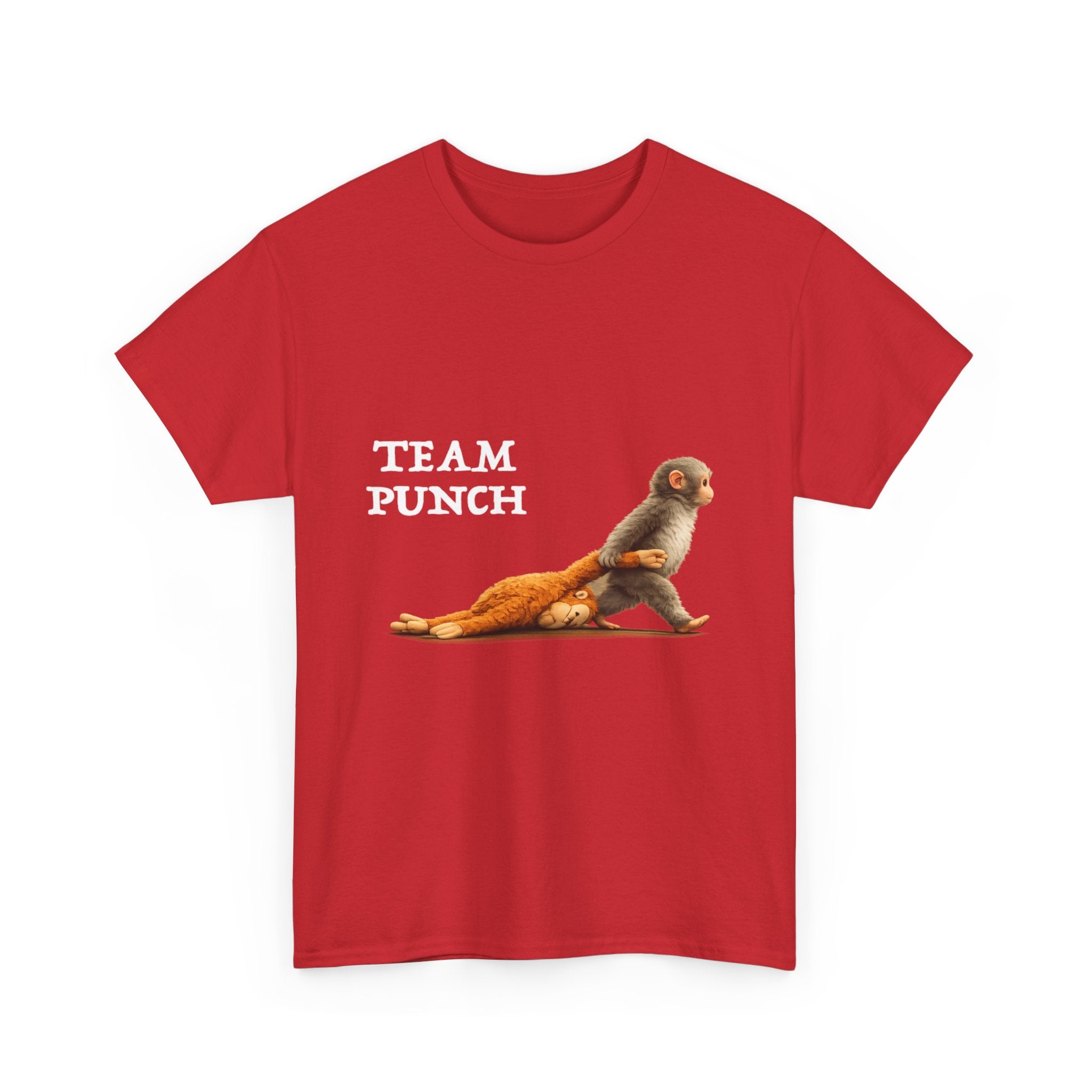 Team Punch T-Shirt — Funny Lizard Graphic Tee