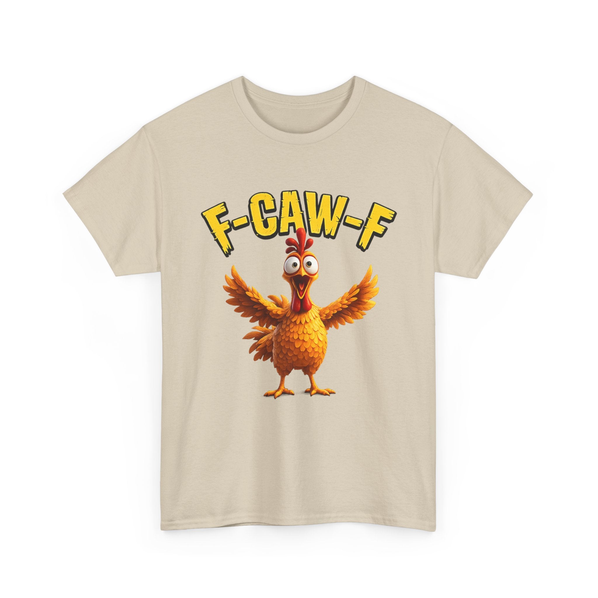 Chicken Tee — F-CAW-F Funny Chicken Graphic T-Shirt