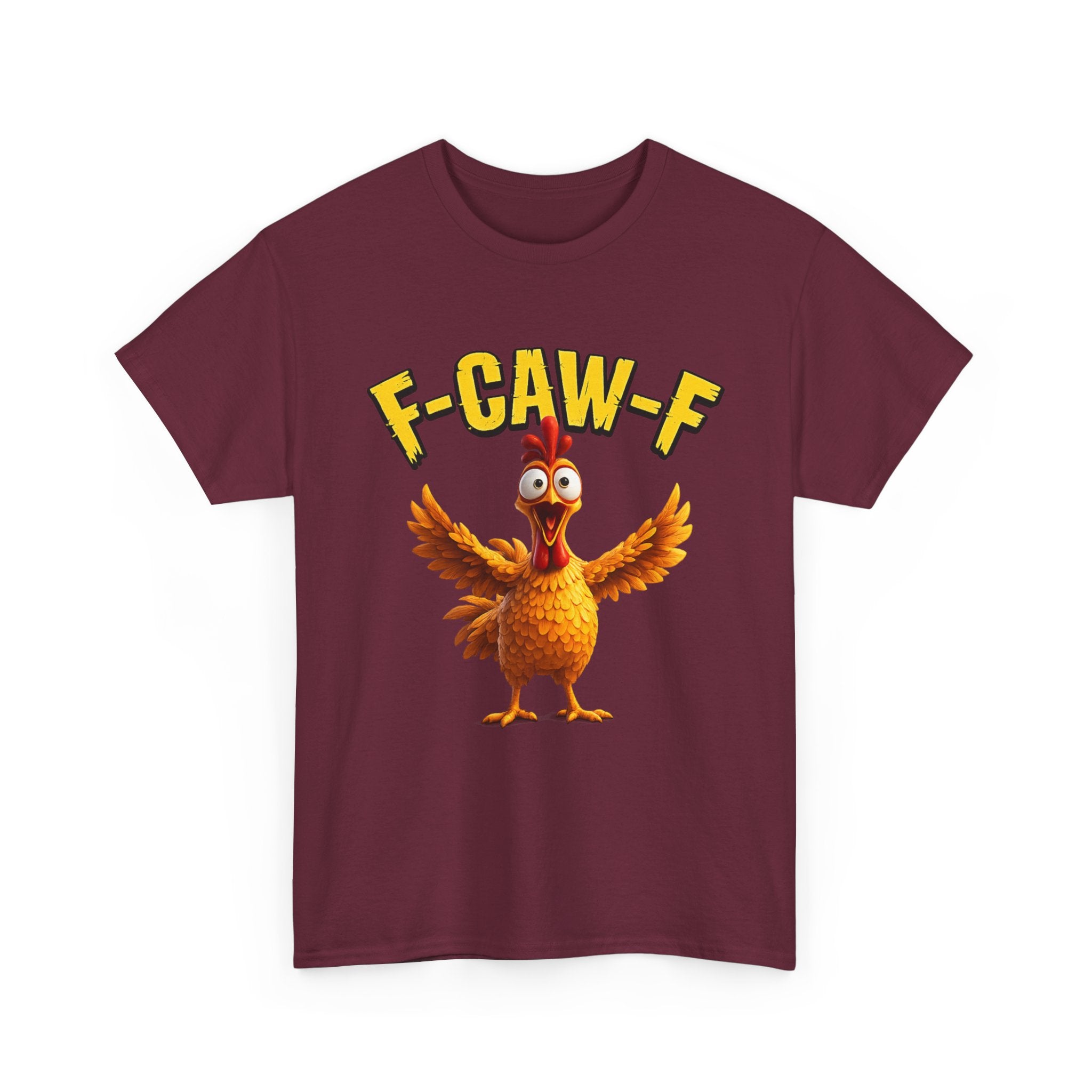 Chicken Tee — F-CAW-F Funny Chicken Graphic T-Shirt