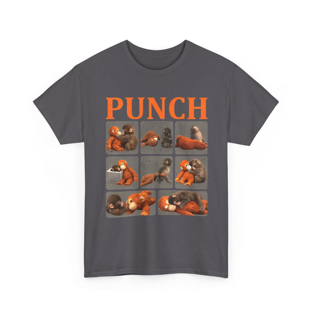 Punch Graphic Tee — Retro Dog Comic Panel T‑Shirt