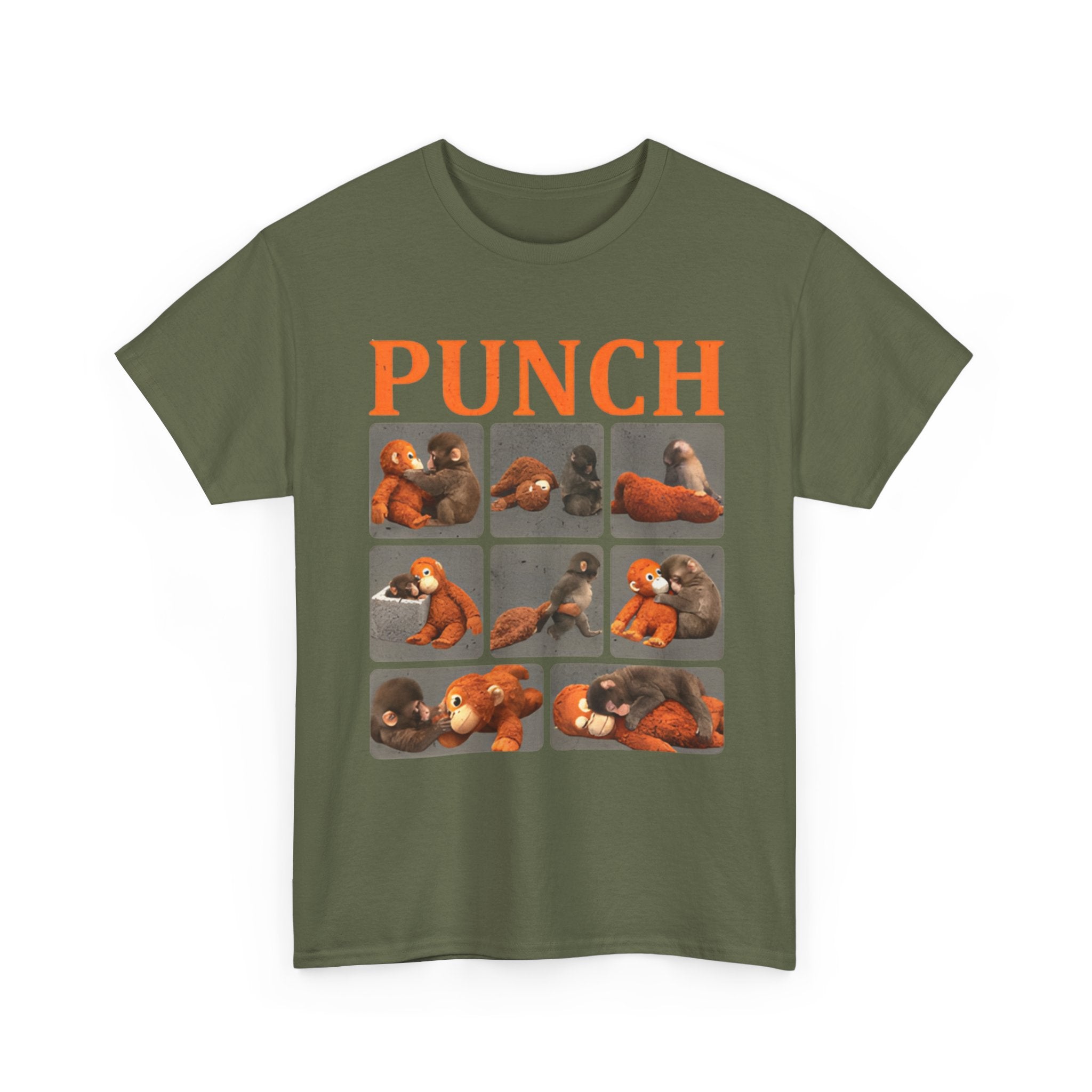 Punch Graphic Tee — Retro Dog Comic Panel T‑Shirt