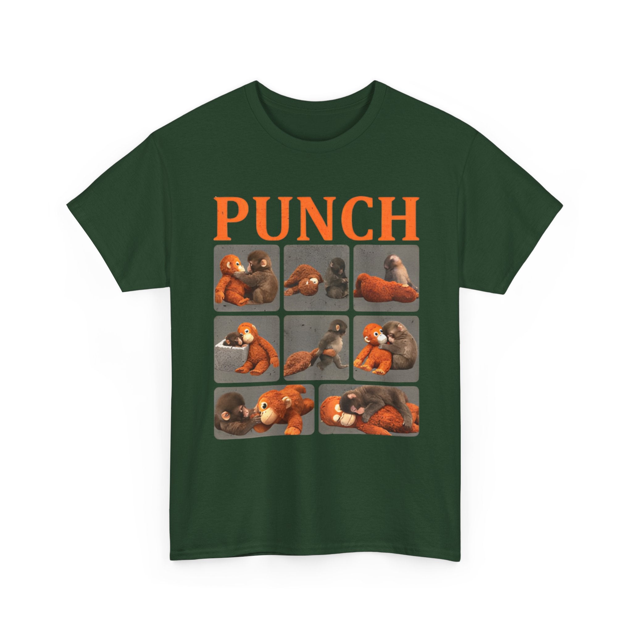 Punch Graphic Tee — Retro Dog Comic Panel T‑Shirt
