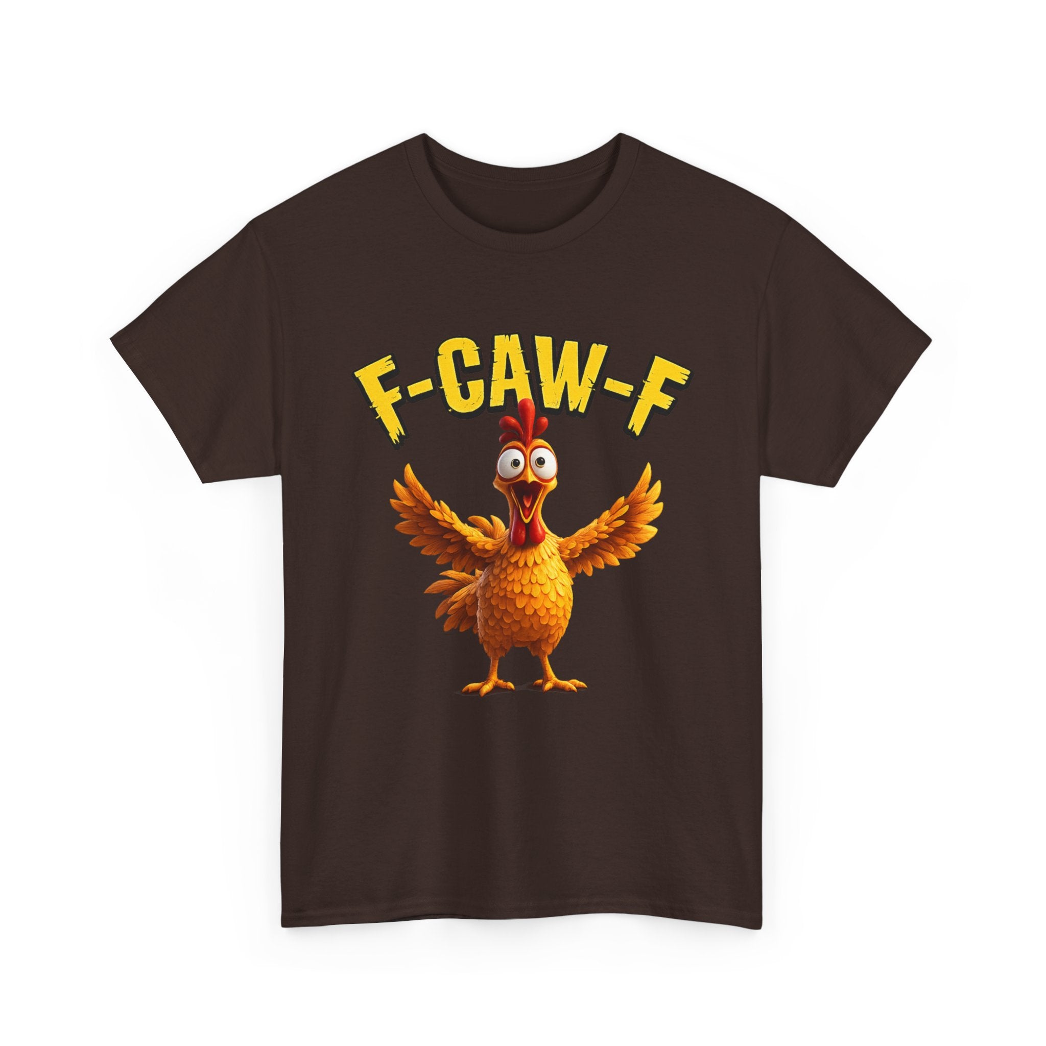 Chicken Tee — F-CAW-F Funny Chicken Graphic T-Shirt