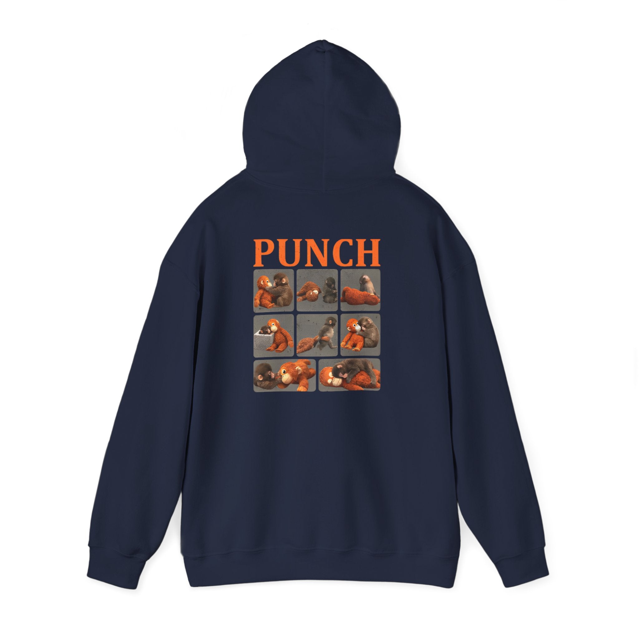 Punch Retro Photo Collage Hoodie