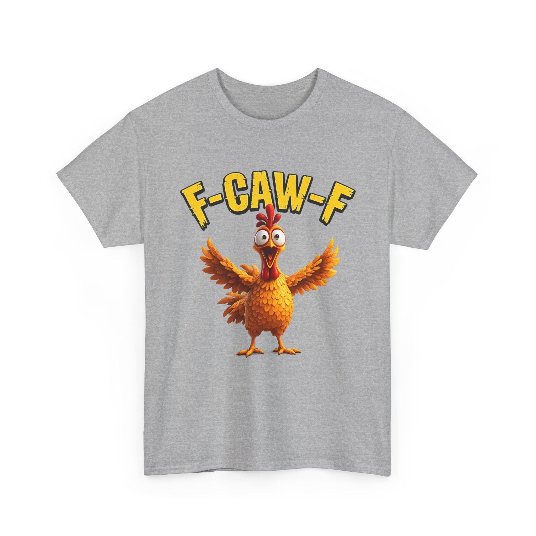 Chicken Tee — F-CAW-F Funny Chicken Graphic T-Shirt