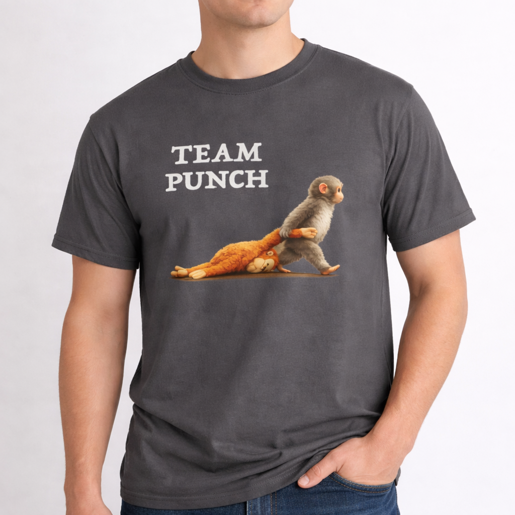 Team Punch T-Shirt — Funny Lizard Graphic Tee