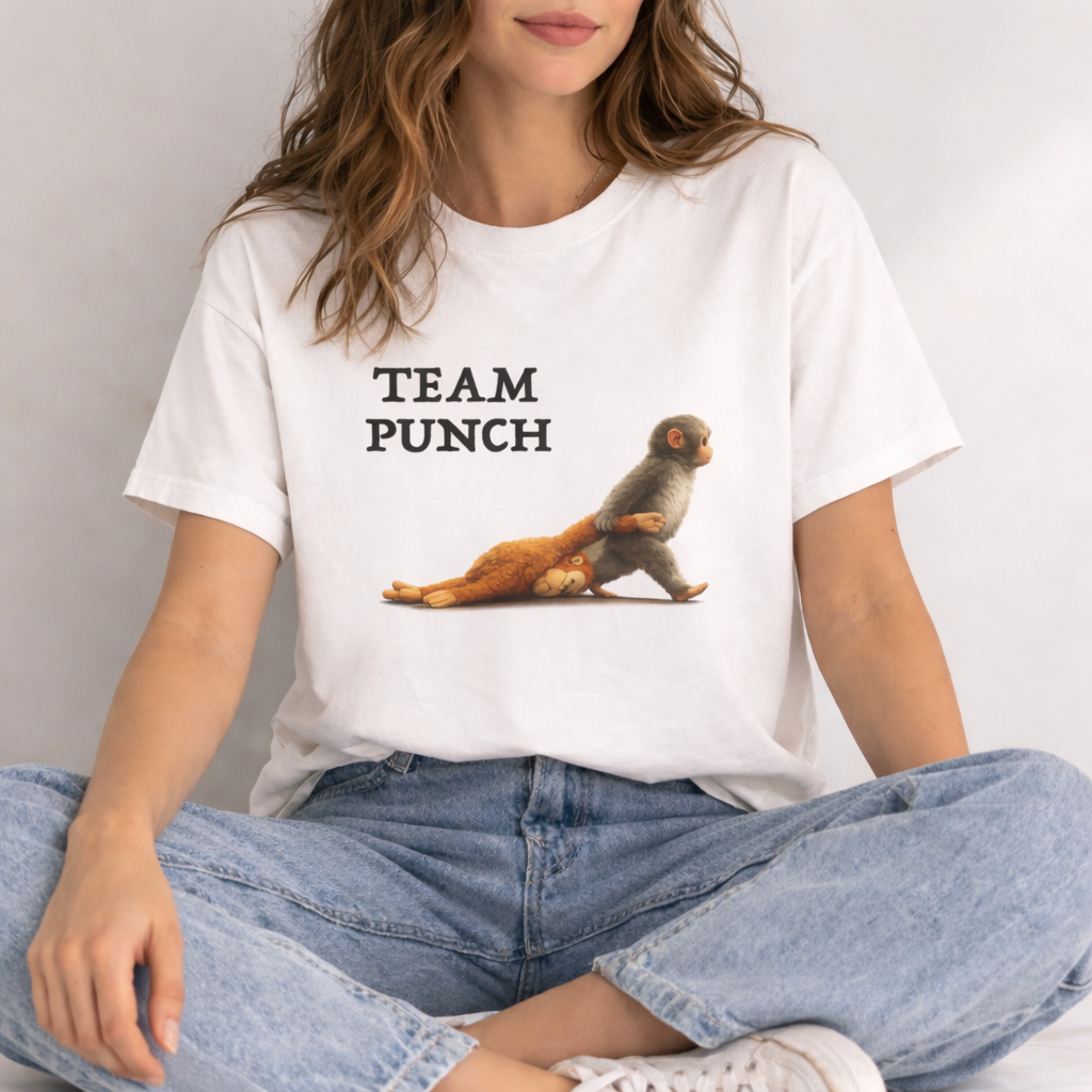 Team Punch T-Shirt — Funny Lizard Graphic Tee
