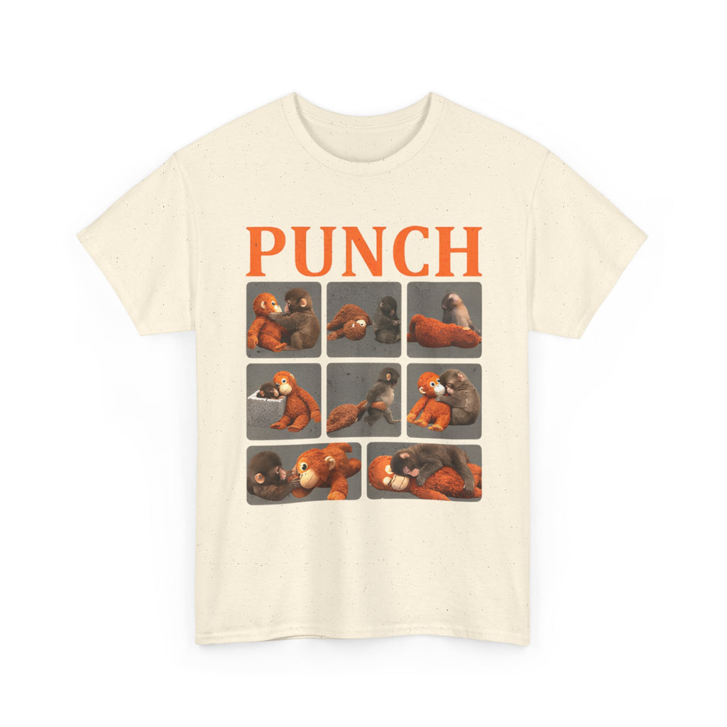 Punch Graphic Tee — Retro Dog Comic Panel T‑Shirt