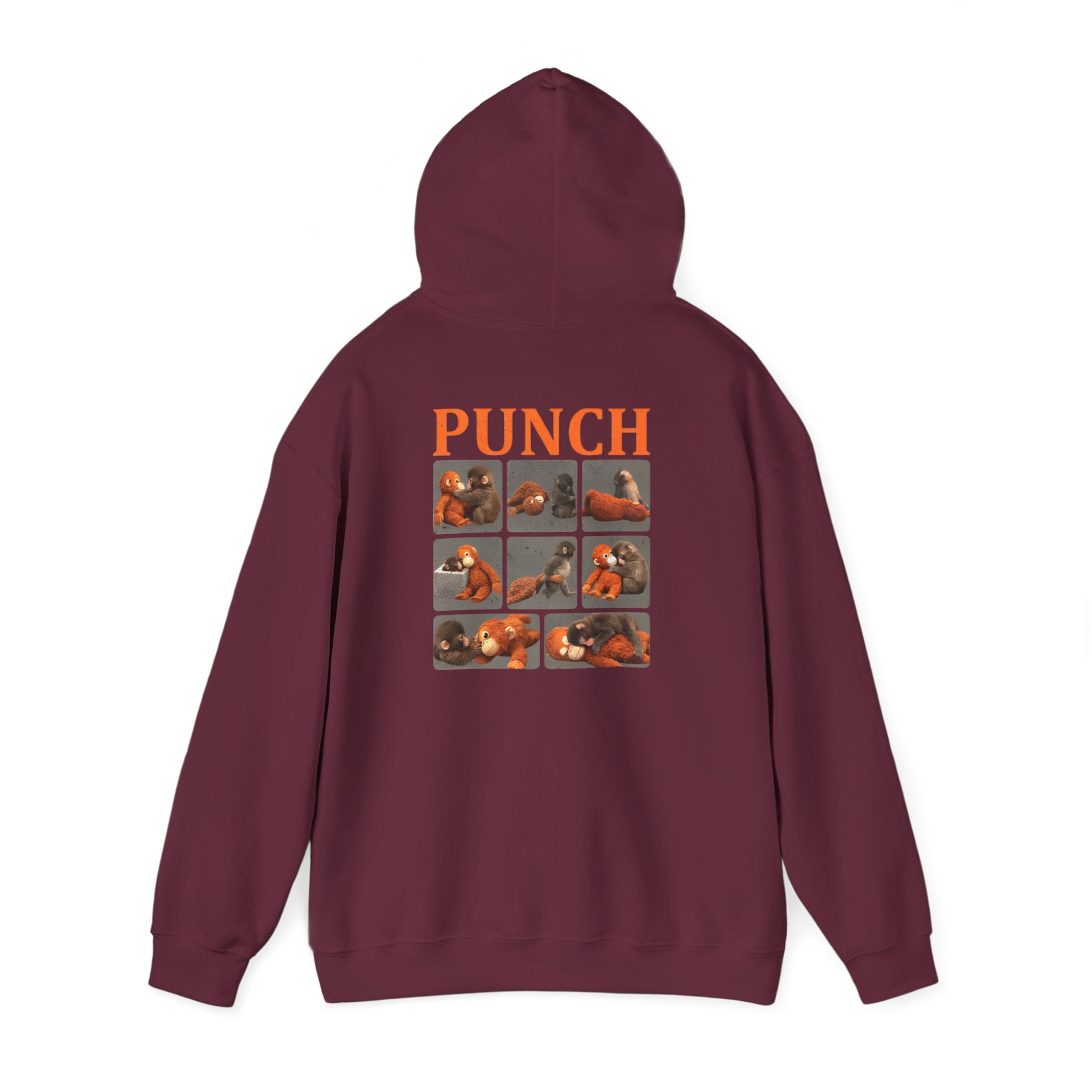 Punch Retro Photo Collage Hoodie