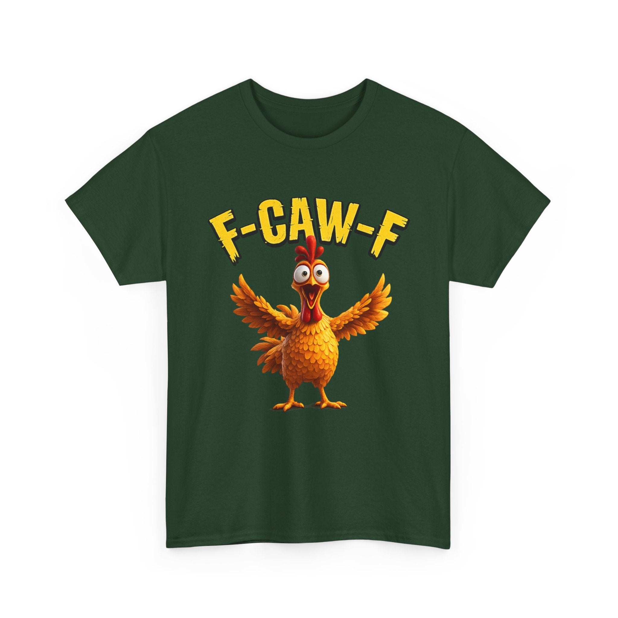 Chicken Tee — F-CAW-F Funny Chicken Graphic T-Shirt