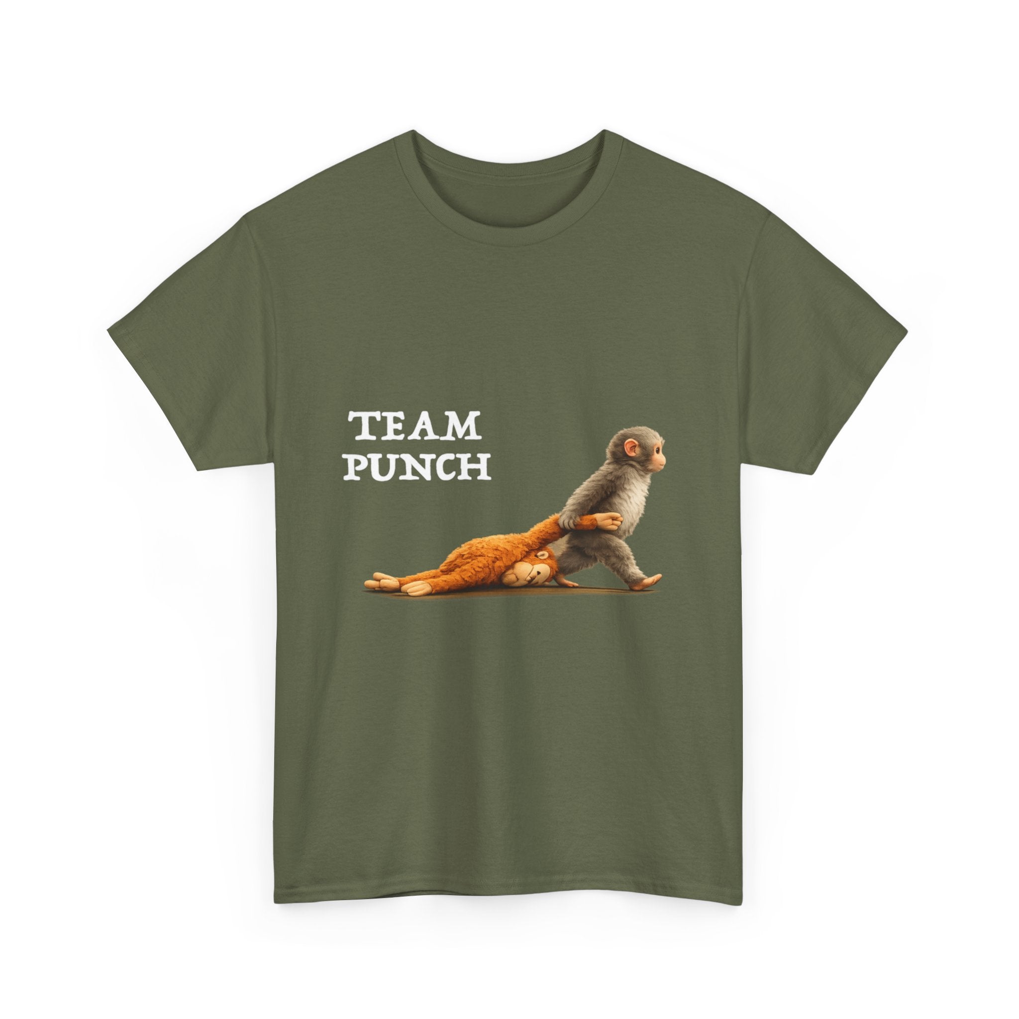 Team Punch T-Shirt — Funny Lizard Graphic Tee