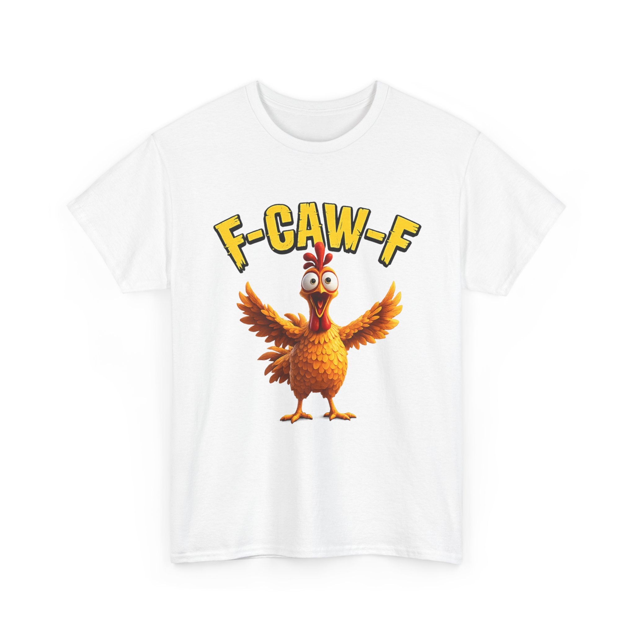 Chicken Tee — F-CAW-F Funny Chicken Graphic T-Shirt