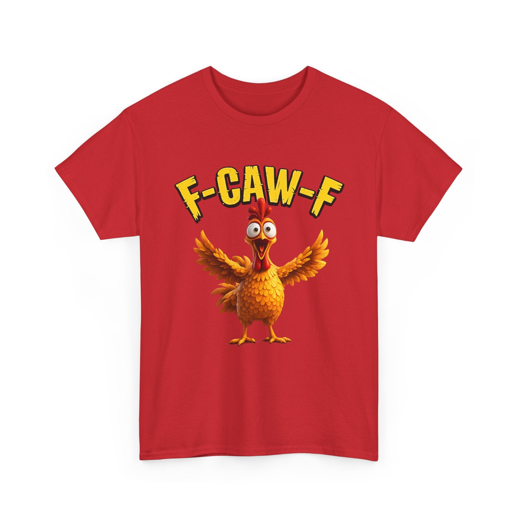 Chicken Tee — F-CAW-F Funny Chicken Graphic T-Shirt