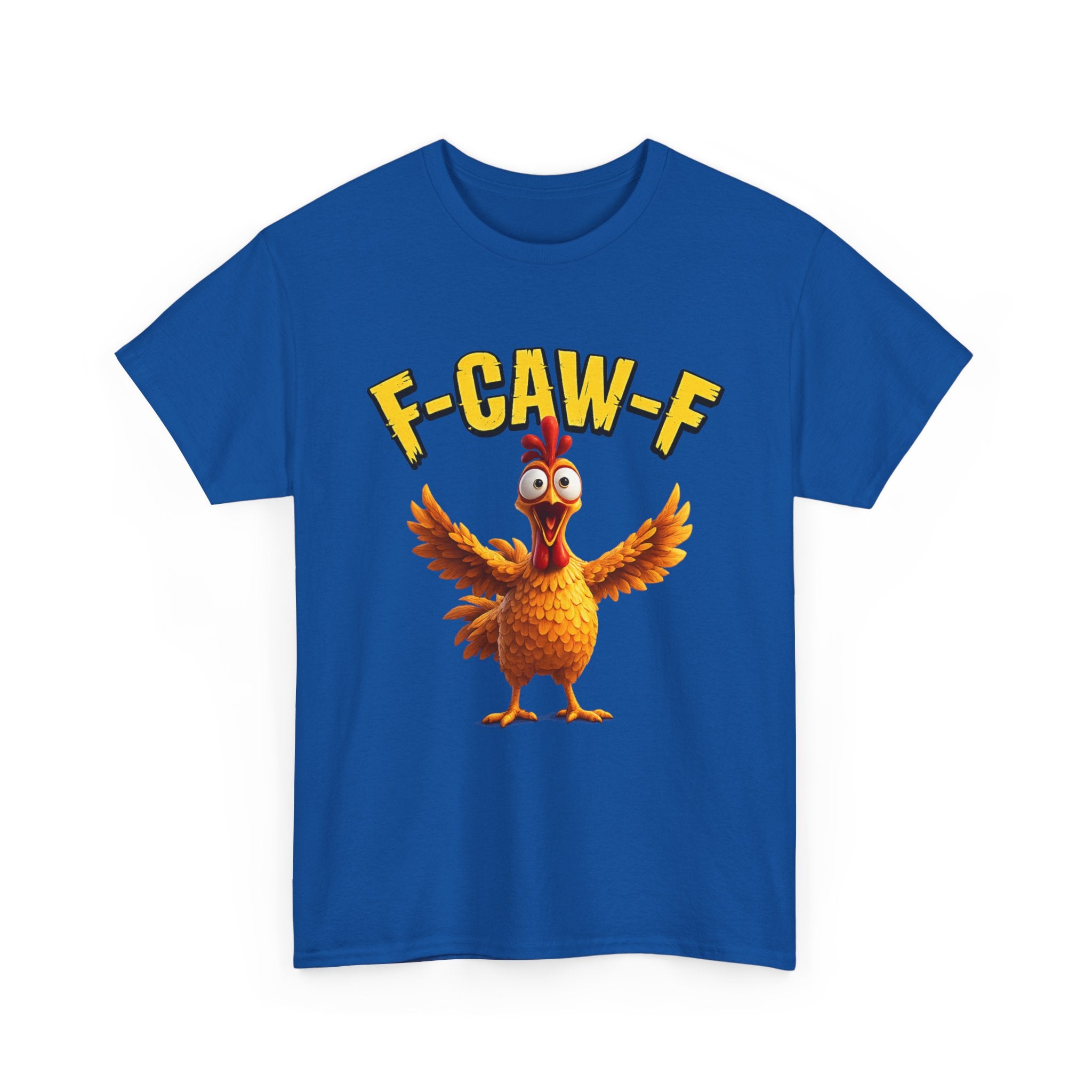 Chicken Tee — F-CAW-F Funny Chicken Graphic T-Shirt